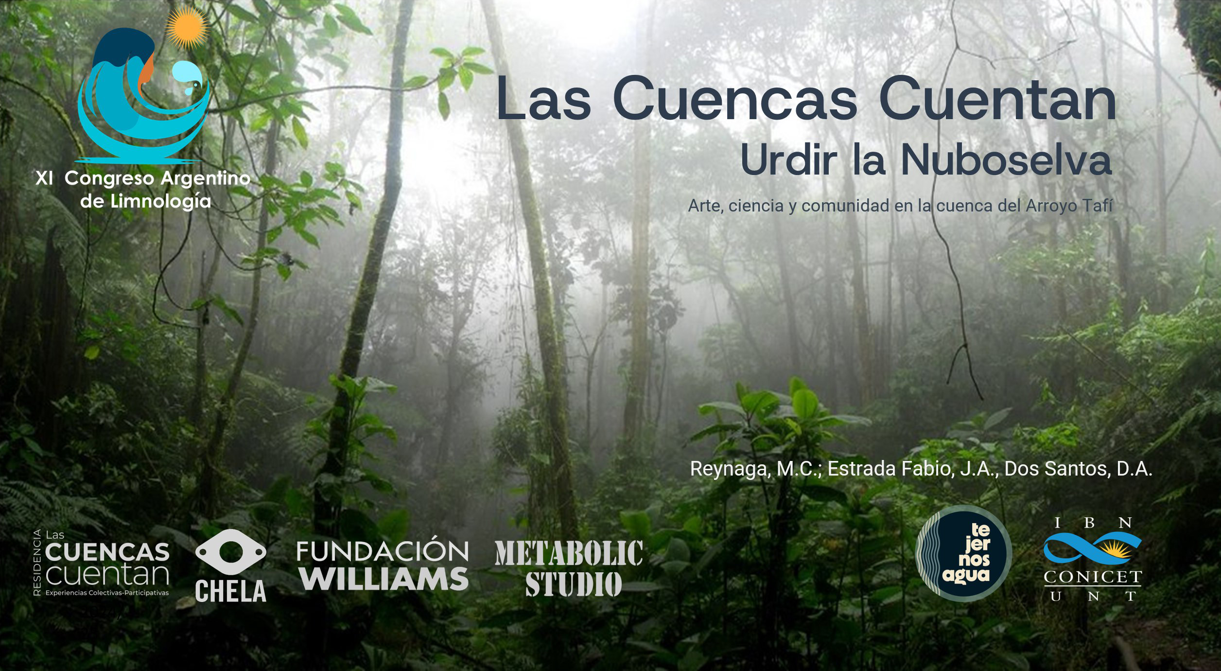 Urdir La Nuboselva En Congreso De Limnologia